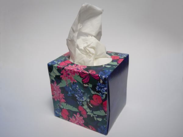 A box of tissues